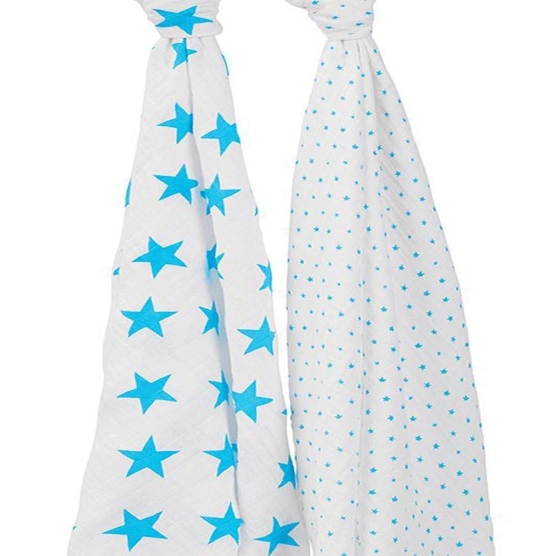 Aden Anais İkili Müslin Set/Floro Blue