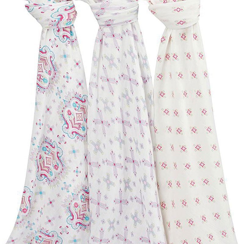 Aden Anais Üçlü Bambu Set/Flower Child