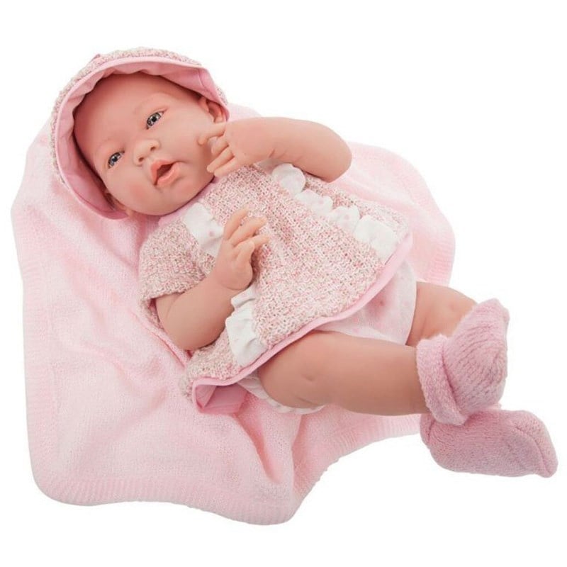 Berenguer Yenidoğan Oyuncak Bebek Kız 38 cm - Triko Takım