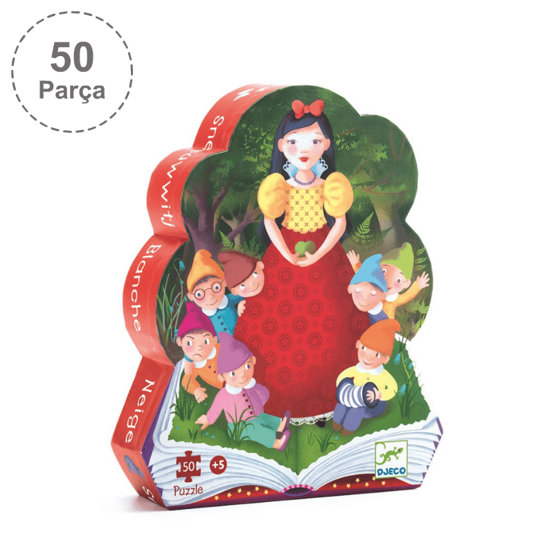Djeco Dekoratif Puzzle 50 Parça/Snow White