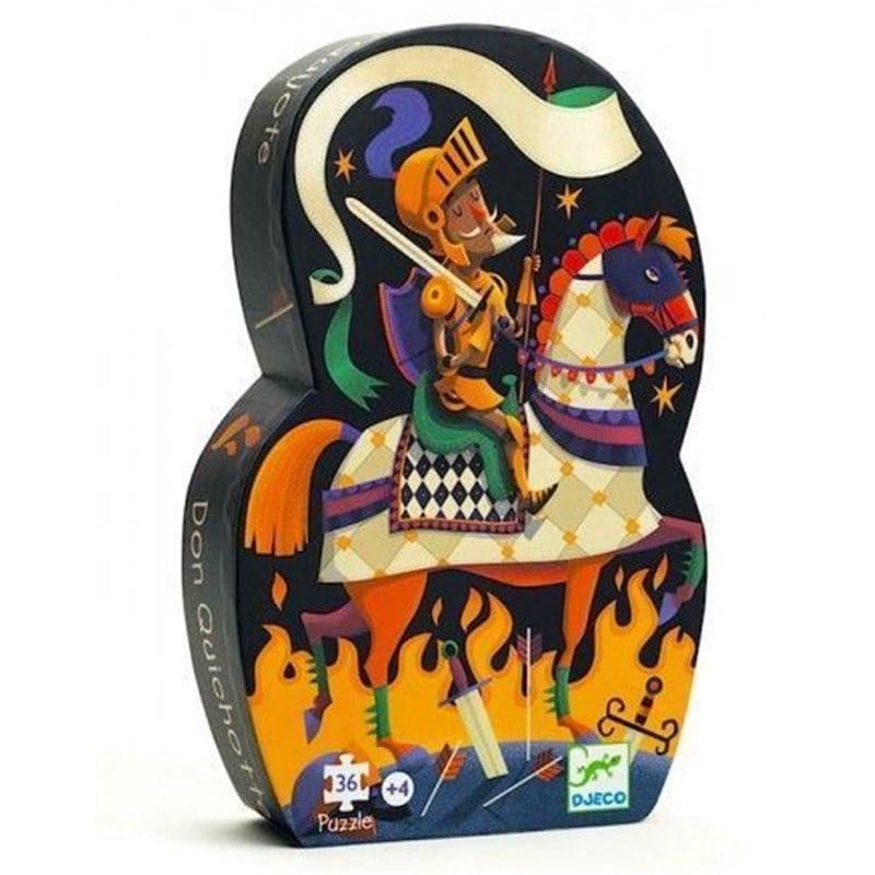 Djeco Dekoratif Puzzle 36 Parça/Don Quixotte