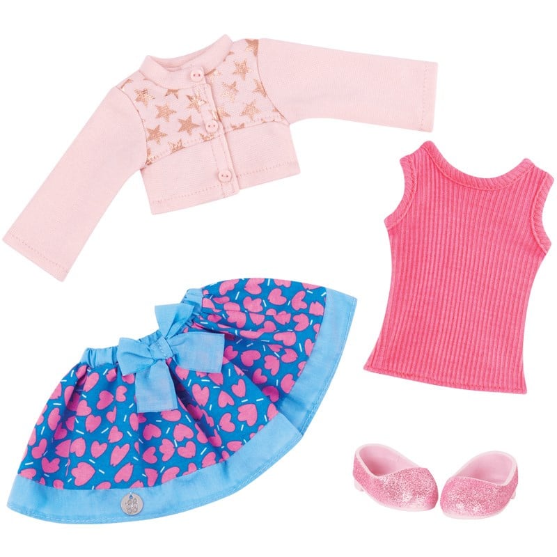 Glitter Girls Kıyafet Seti - Cardigan & Skirt