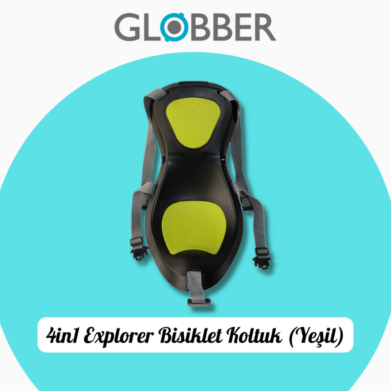 Globber 4in1 Explorer Bisiklet Koltuk (Yeşil)