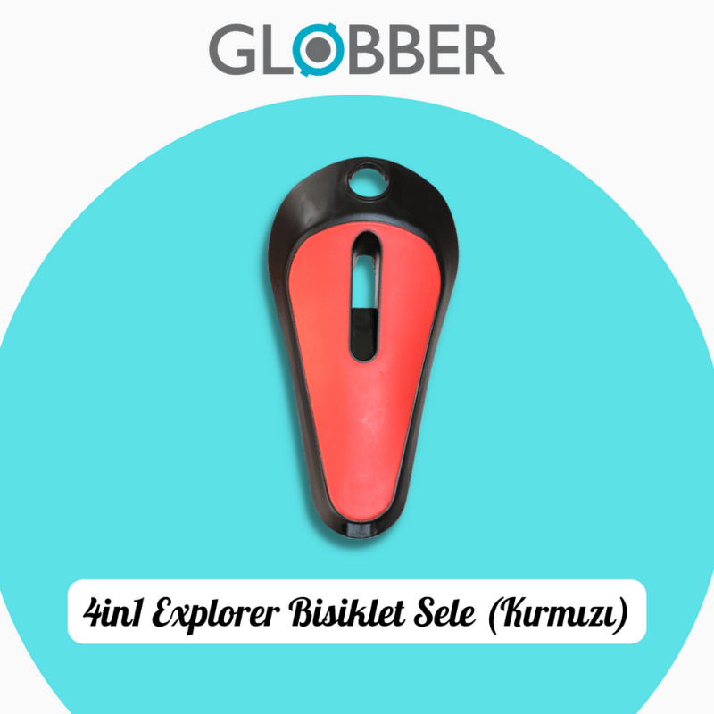 Globber 4in1 Explorer Bisiklet Sele (Kırmızı)