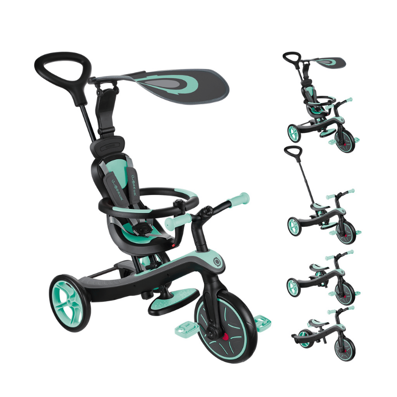 Globber Explorer 4in1 Bisiklet - Mint Yeşili
