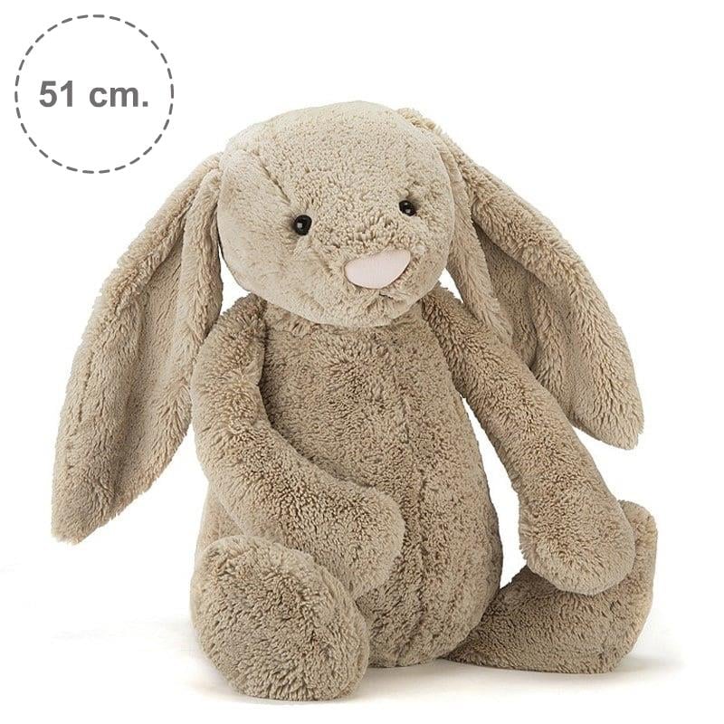 Jellycat Bashful Bej Tavşan Mega Boy 51 cm
