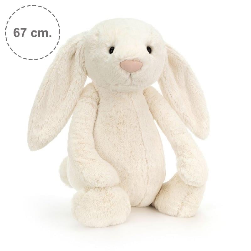 Jellycat Bashful Krem Tavşan Dev Boy 67 cm