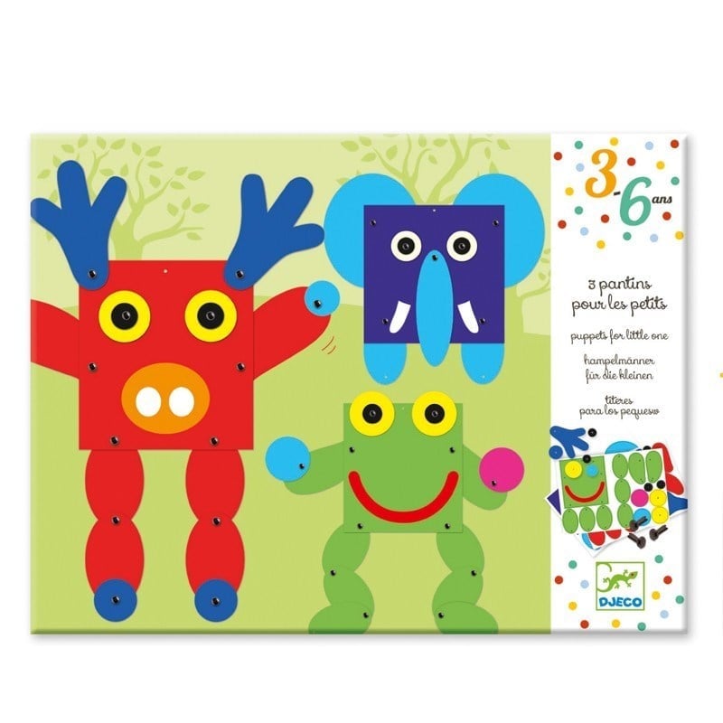 Djeco Kağıt Oyuncaklar/Jumping Jacks For Little Ones