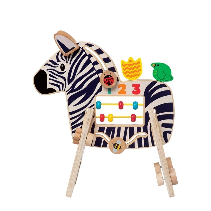 Manhattan Toys Aktivite Oyuncağı Zebra