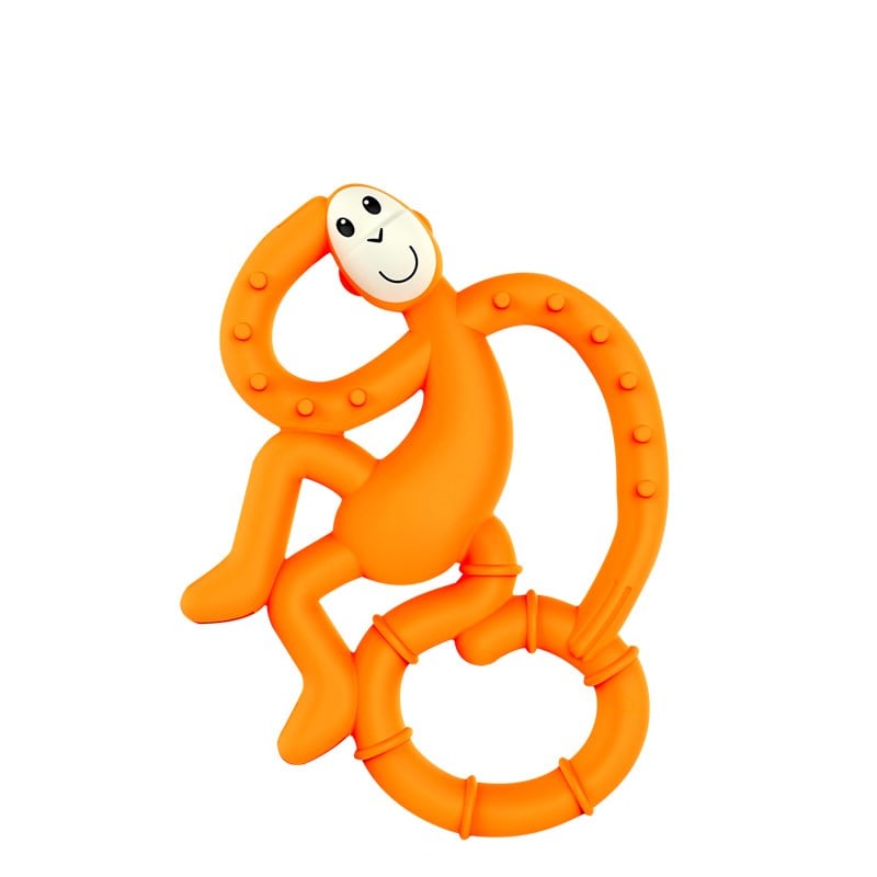 Matchstick Monkey Diş Oyuncağı - Mini Maymun - Turuncu