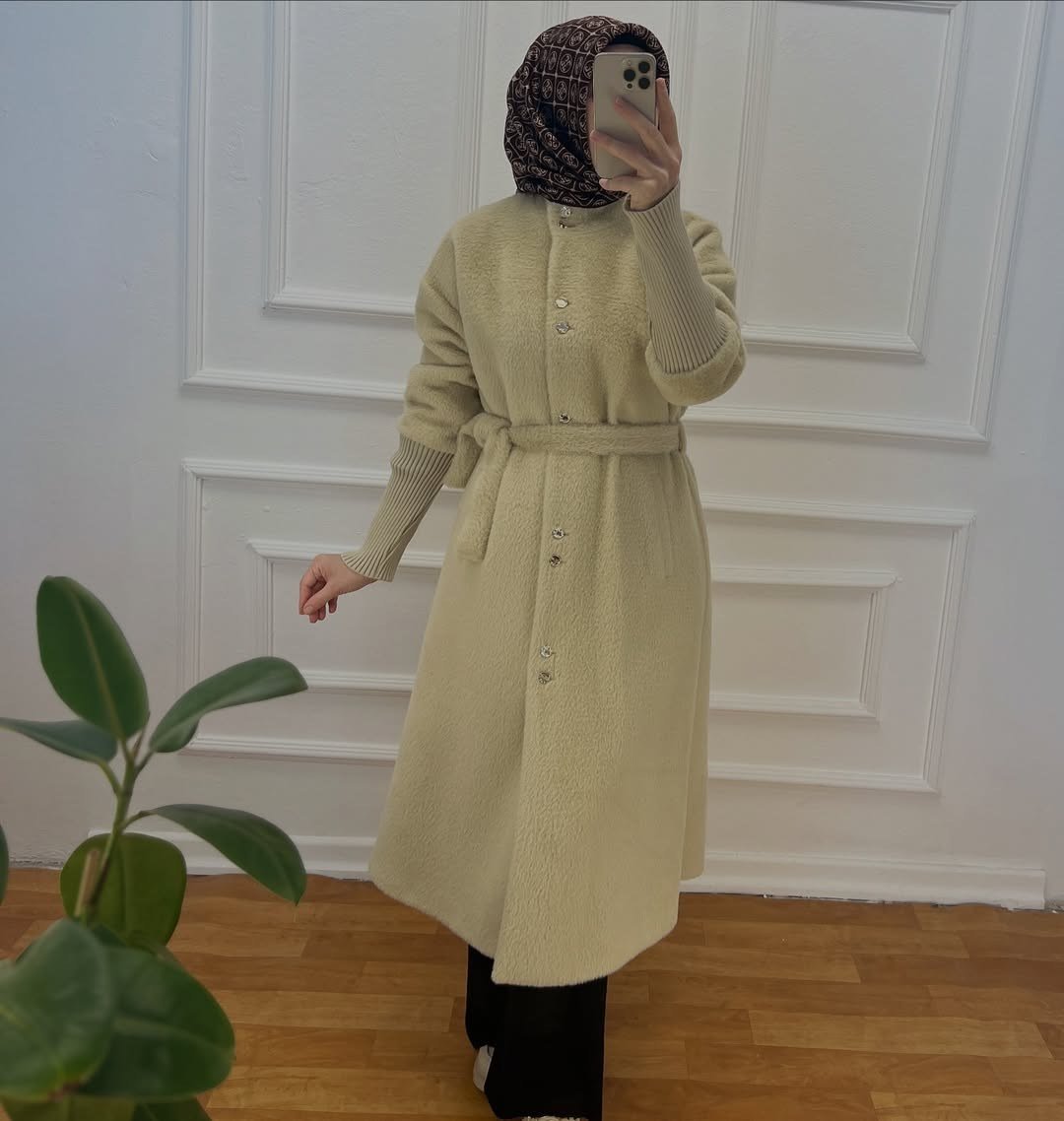 ANGORA KÜRK KABAN VİZON