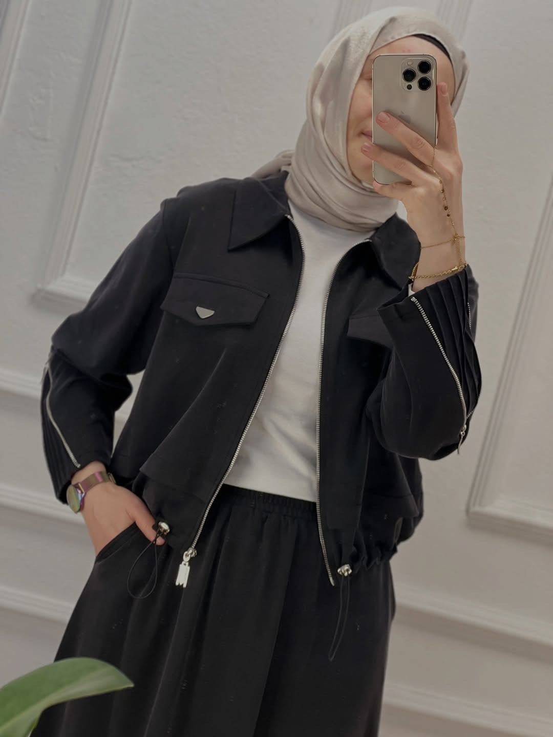 DEVA ETEKLİ TAKIM SİYAH