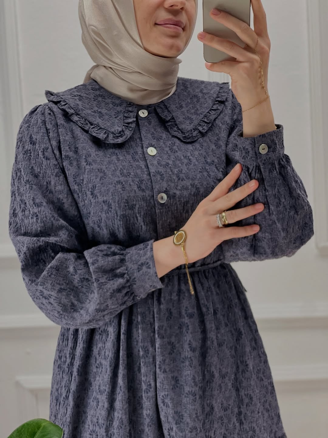 ESRA ELBİSE LACİVERT