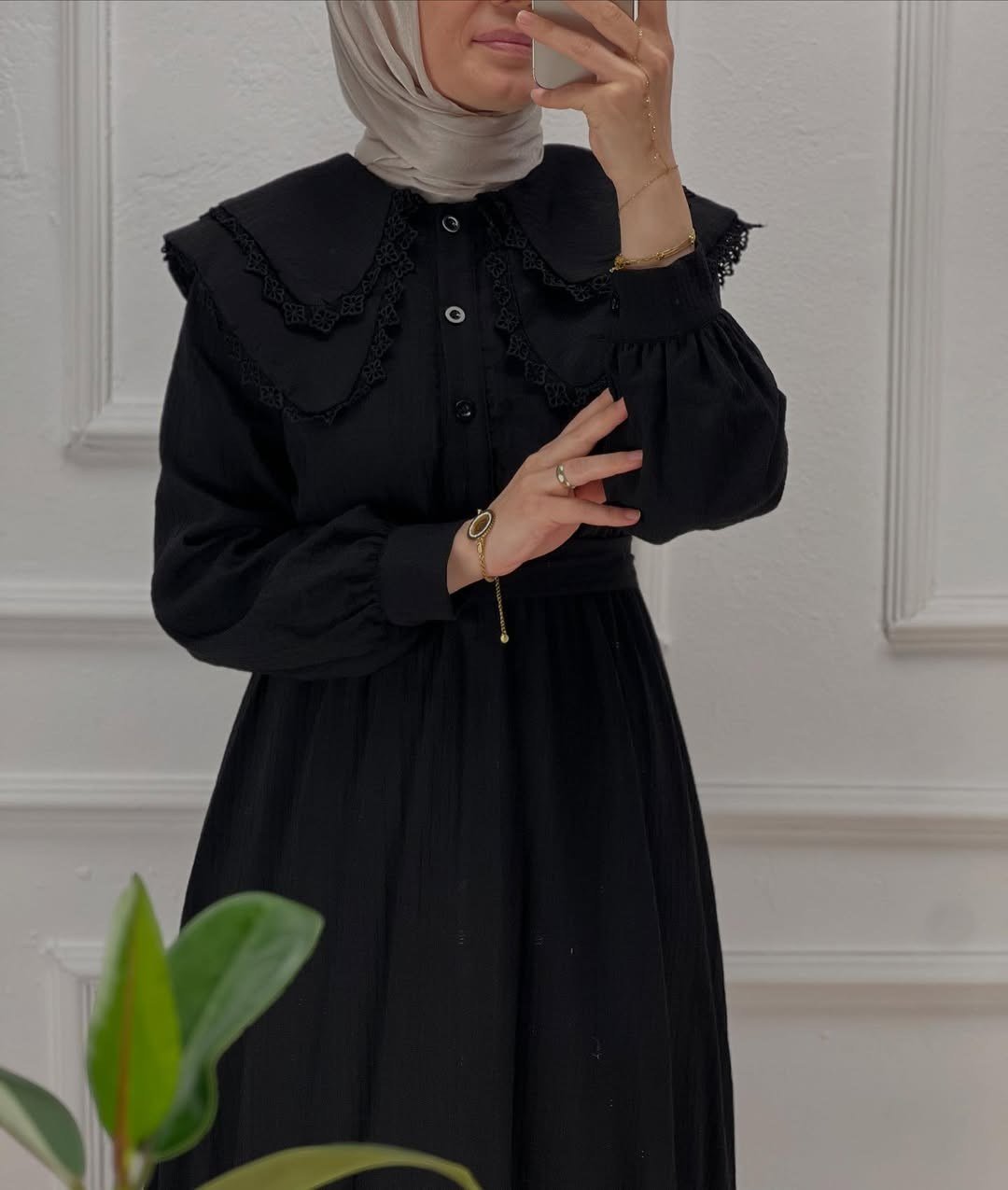 GÖKÇE ELBİSE SİYAH