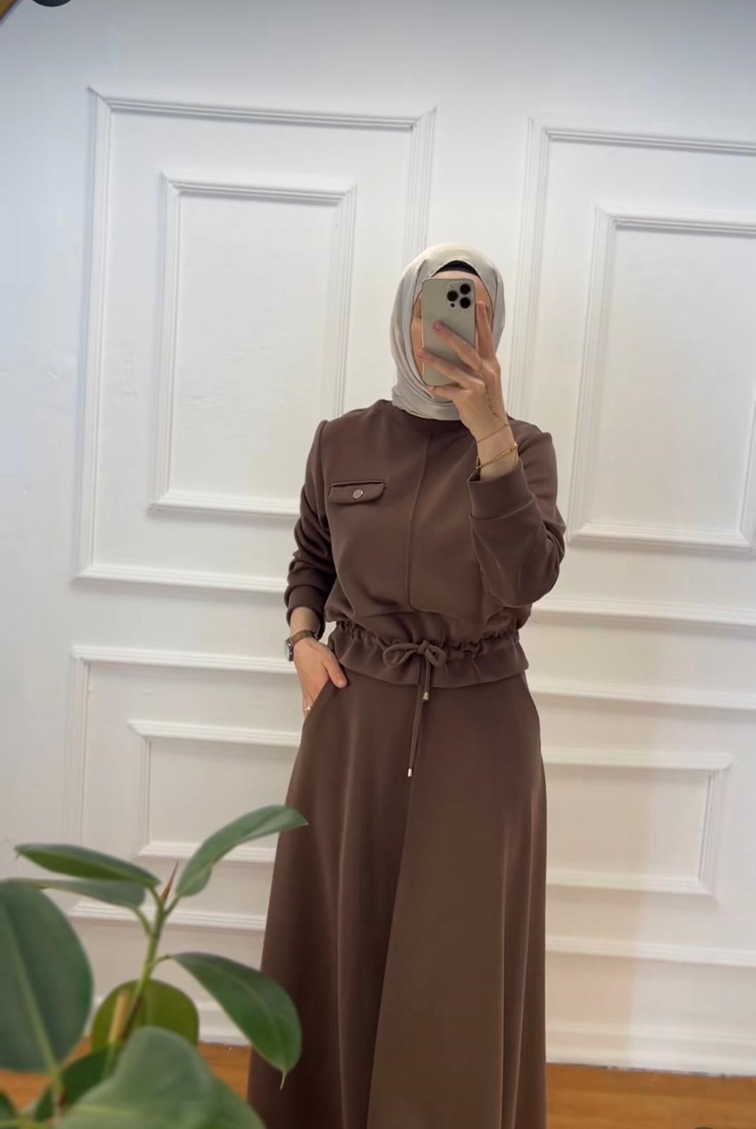 HENNA ETEKLİ TAKIM KAHVE