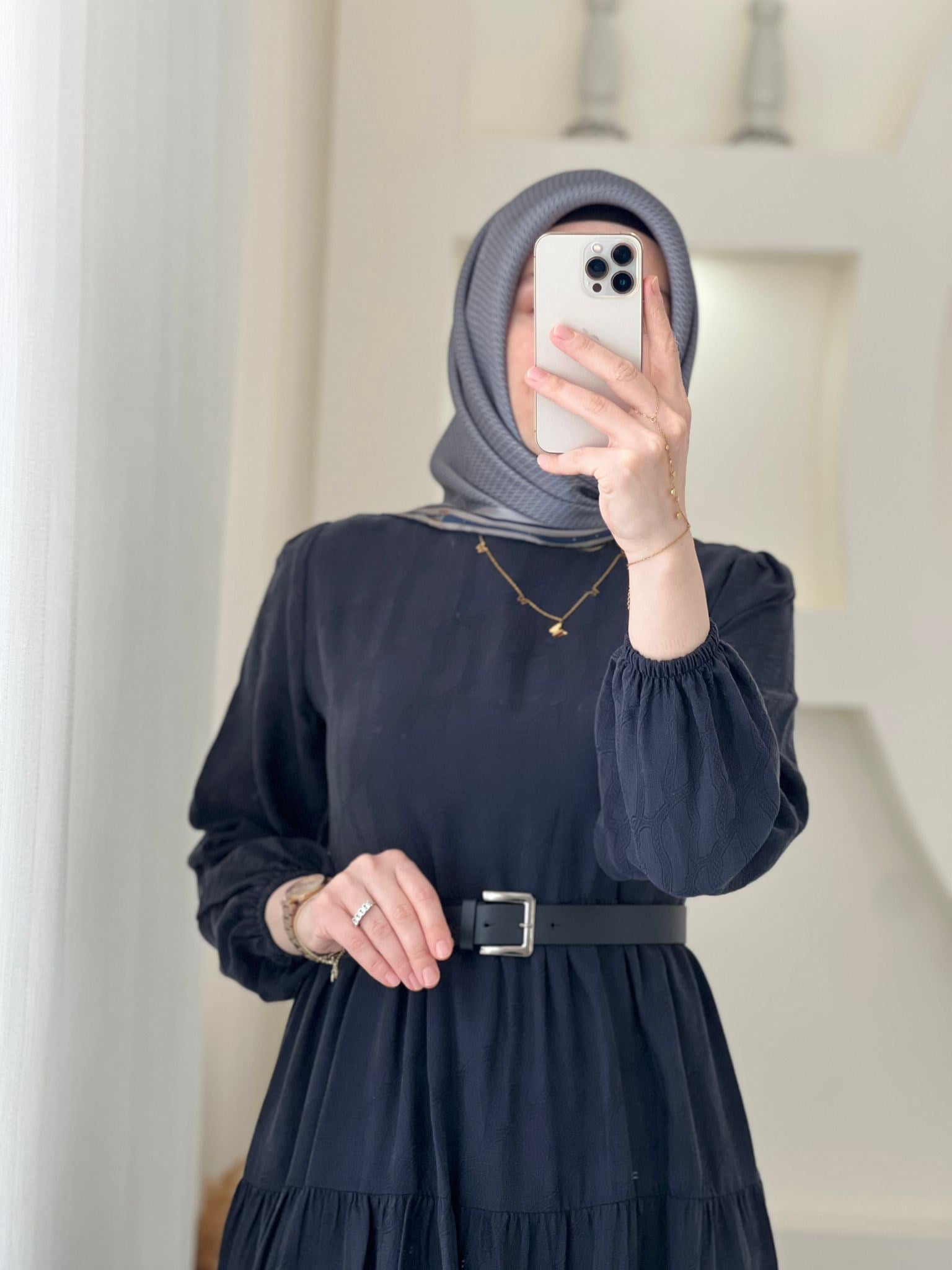 KAYRA ELBİSE SİYAH