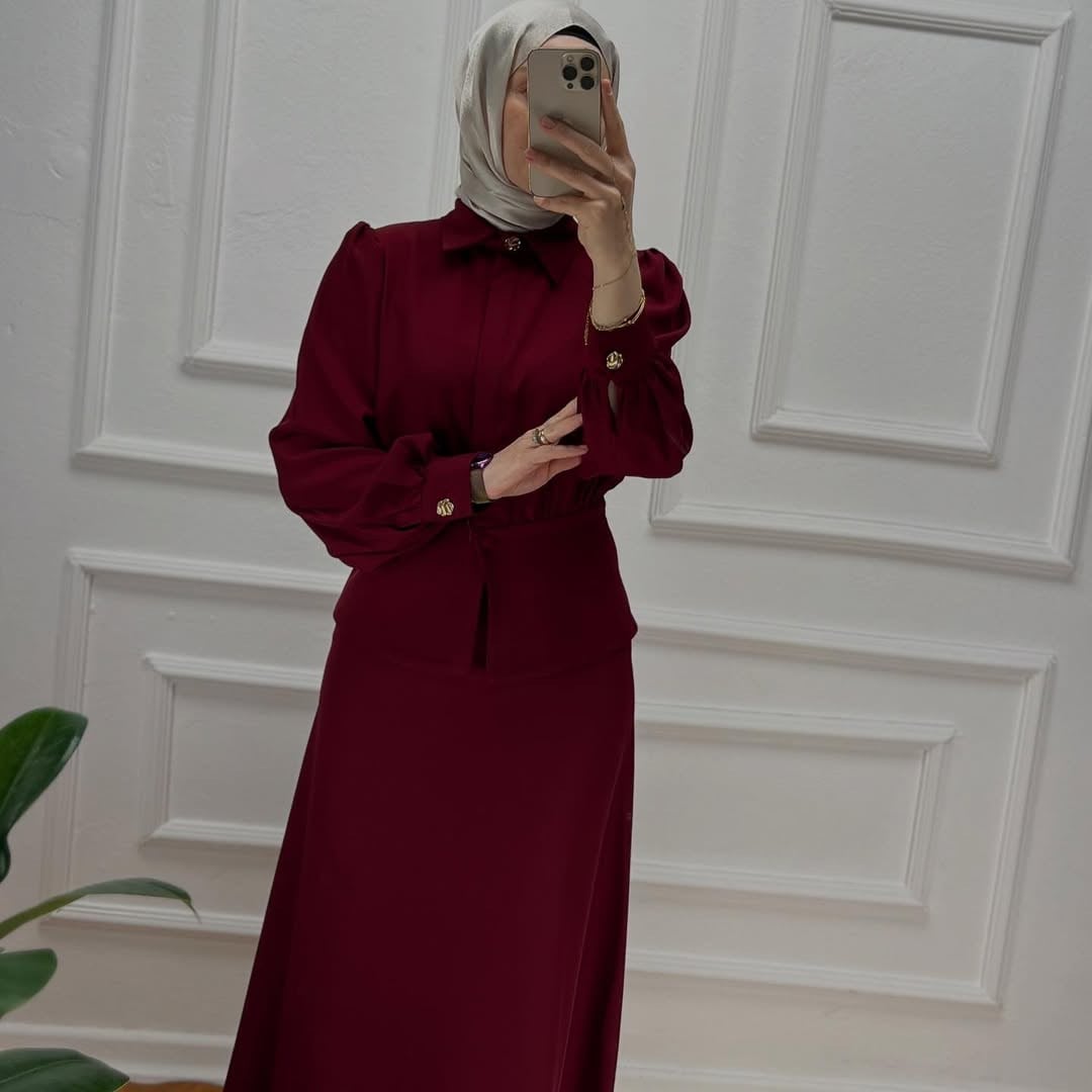 NEVA ETEKLİ TAKIM BORDO