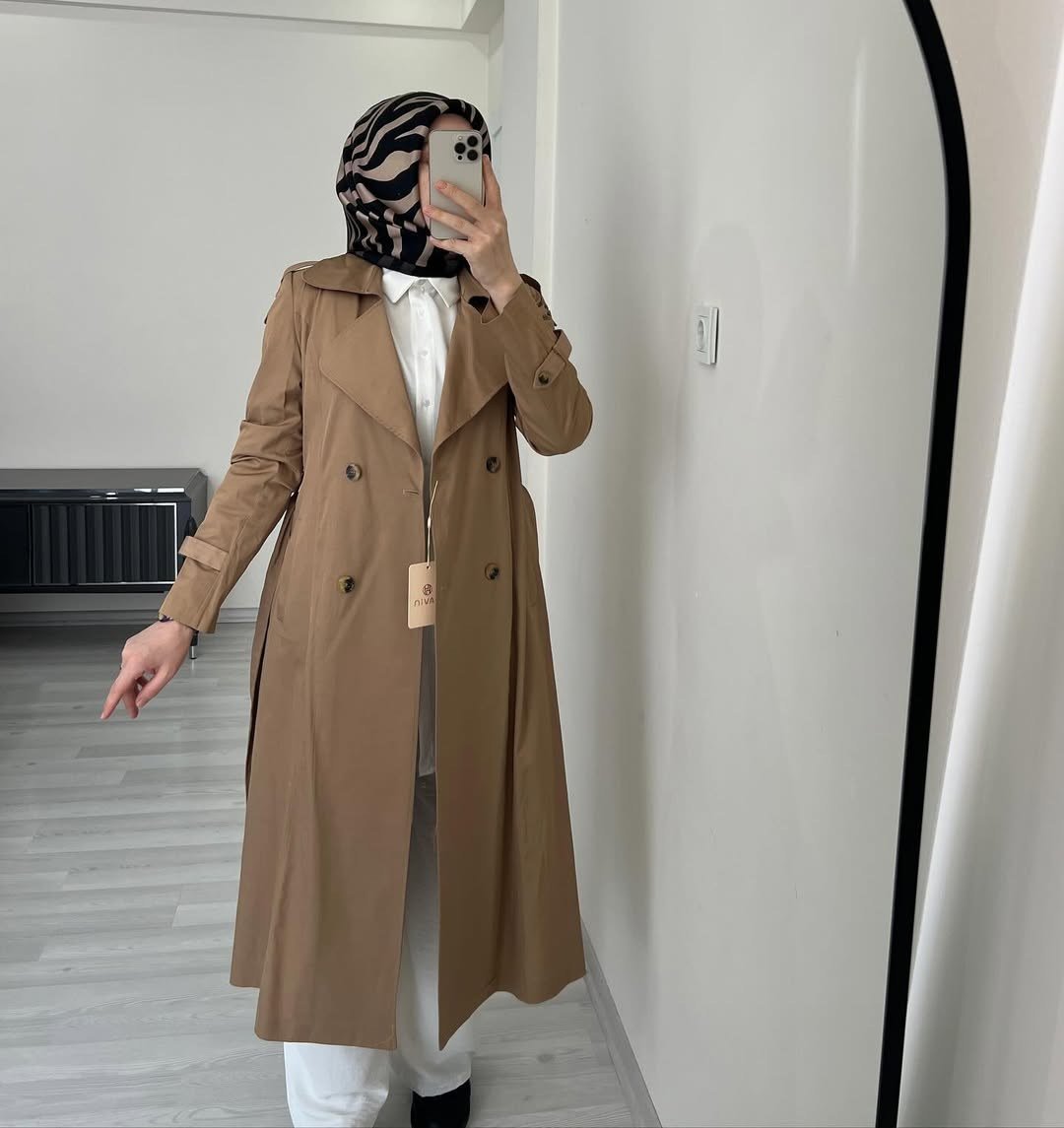 ZARA TRENÇ CAMEL