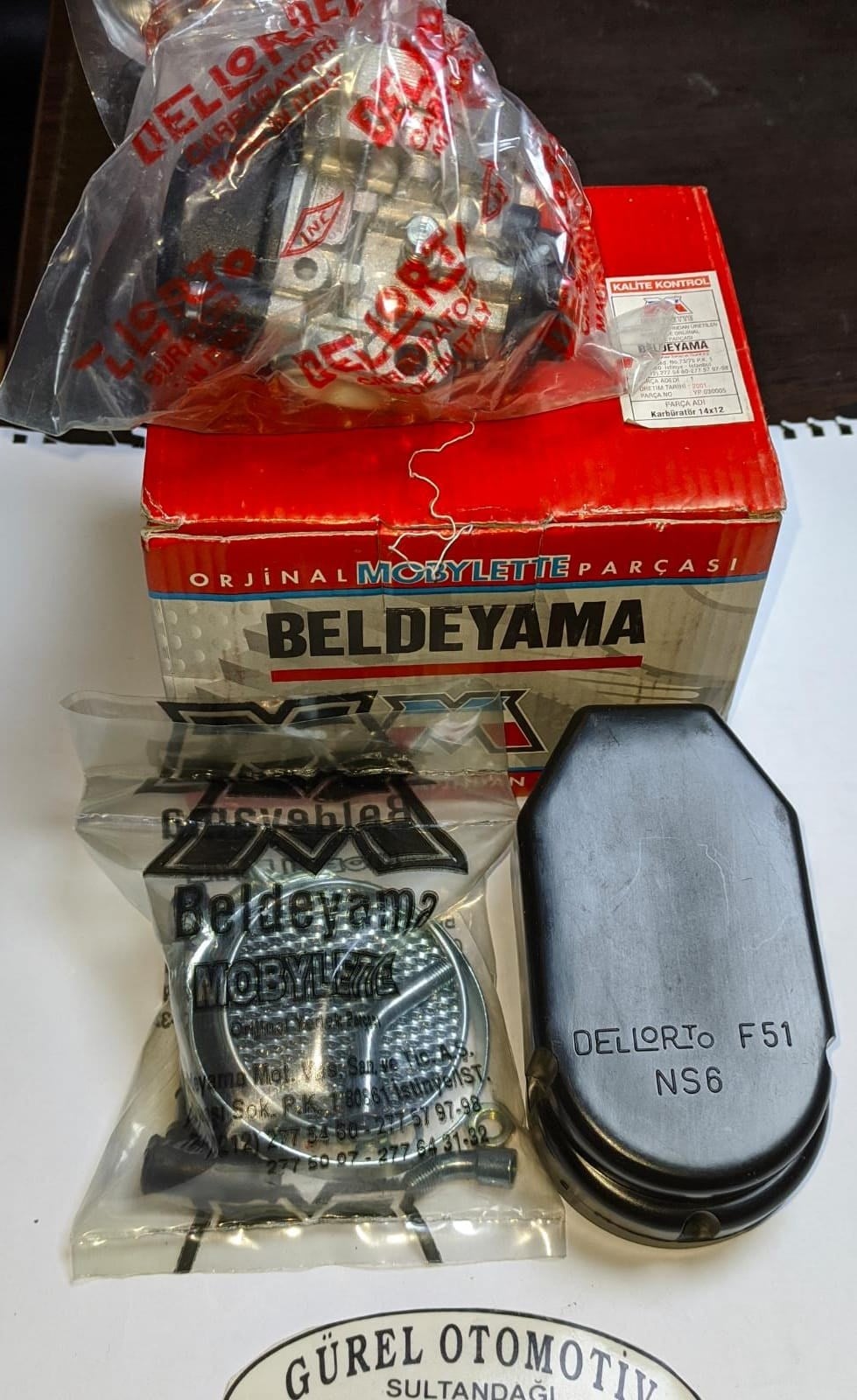 MOBYLETTE BELDEYAMA 14-12 ORİJİNAL KARBİLATÖR