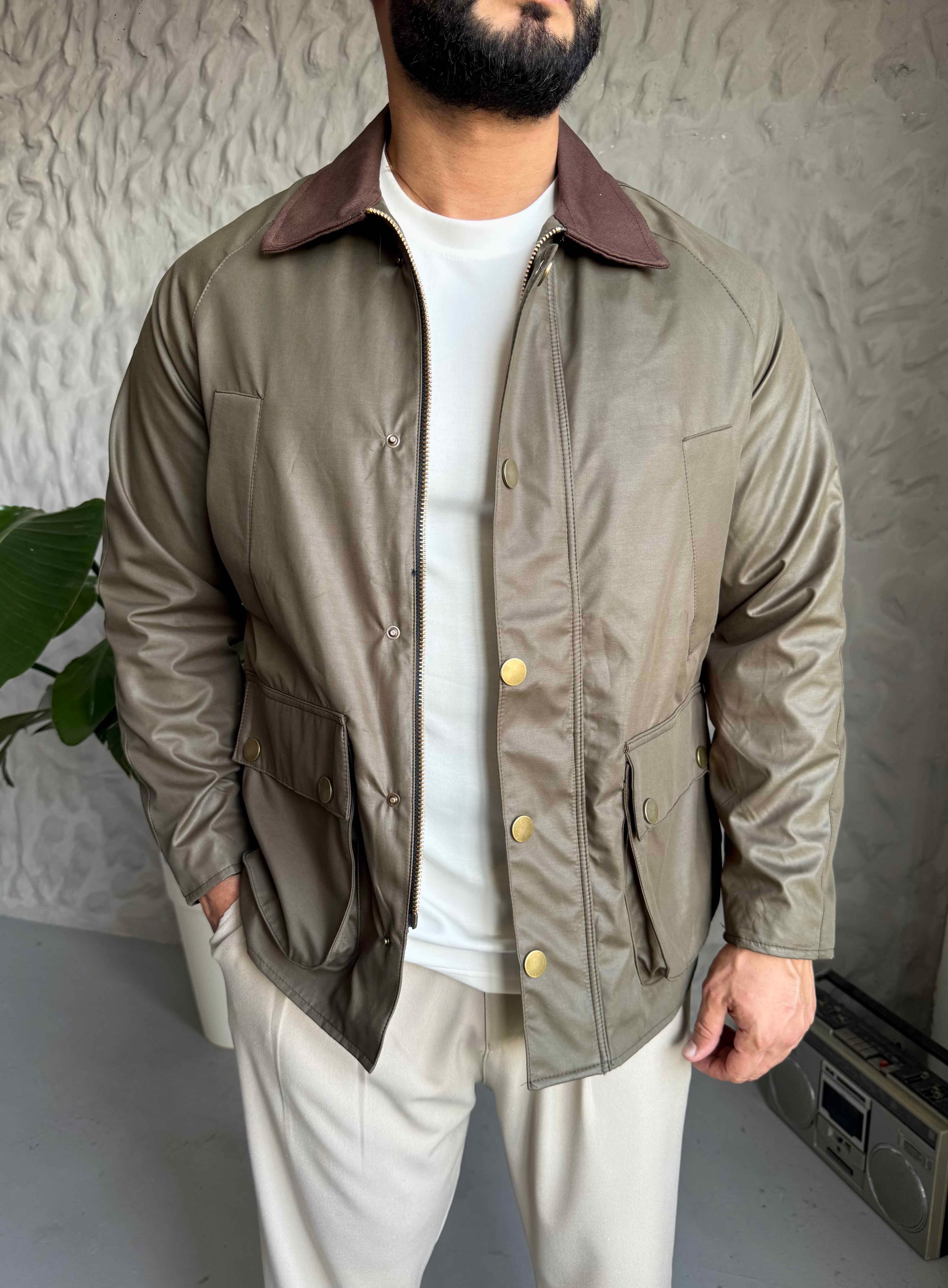 Haki Heritage Premium Ceket
