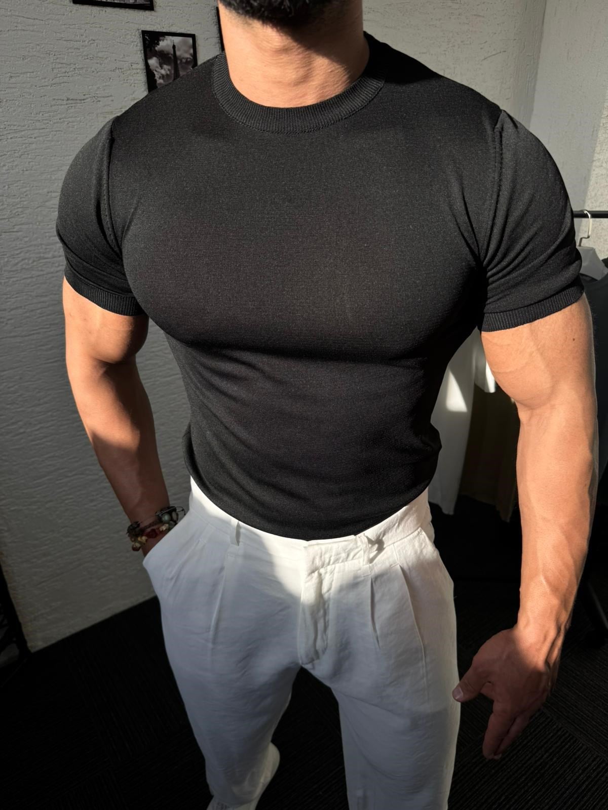 Siyah Basic Triko