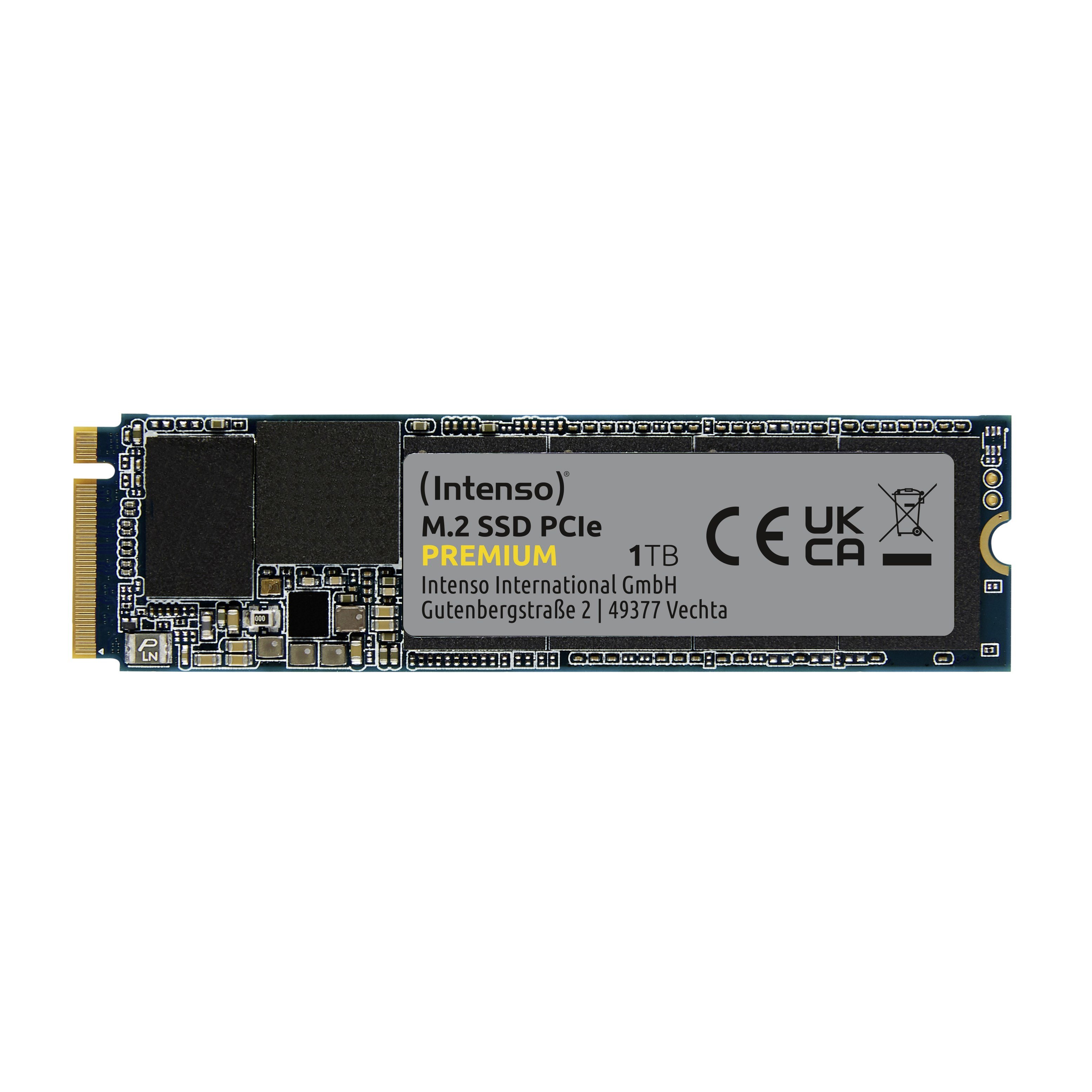 1TB INTENSO PREMİUM 3835460 GEN3x4 2100/1700MB/s SSD