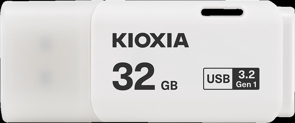 32GB USB3.2 GEN1 KIOXIA BEYAZ USB BELLEK LU301W032GG4