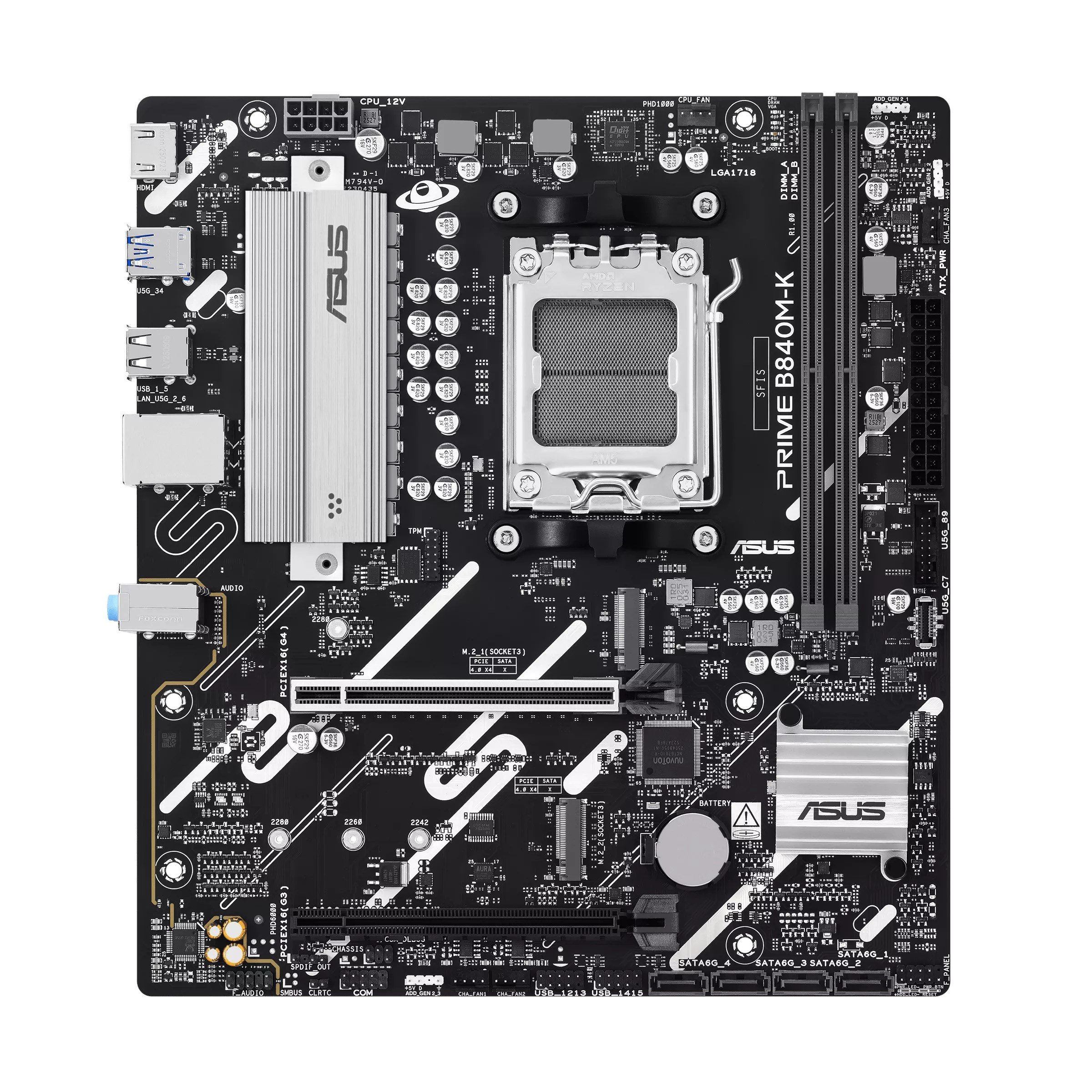 ASUS PRIME B840M-K AM5 DDR5 mATX ANAKART