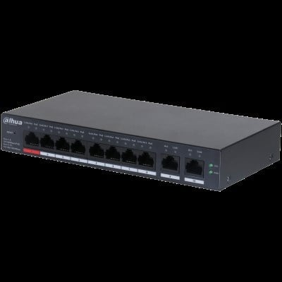 DAHUA CS4010-8ET-110 8xFE-2xGE BULUT YÖNETİLEBİLİR 110W POE SWİTCH