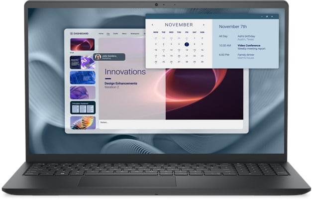 DELL PRO15 PV15250 CORE 3-100U 8GB 512GB SSD 15.6