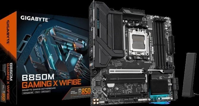 GIGABYTE B850M GAMING X WIFI6E MATX AM5 ANAKART
