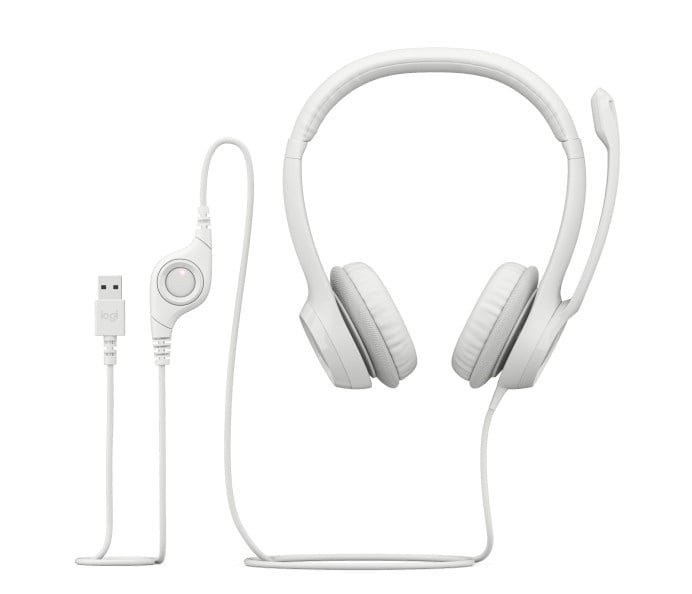 LOGITECH H390 MIKROFONLU BEYAZ KULAKLIK 981-001286