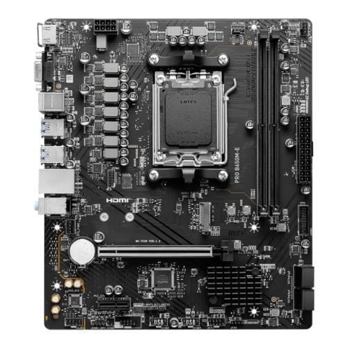MSI PRO B650M-E DRR5 6800MHZ(OC) AM5 HDMI VGA mATX