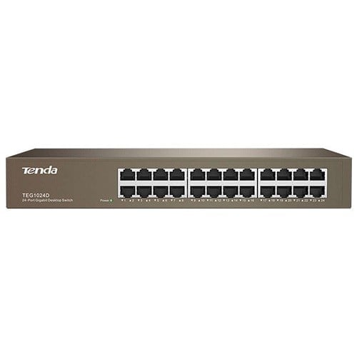 TENDA TEG1024D 24PORT 10/100/1000 YÖNETİLEMEZ SWITCH