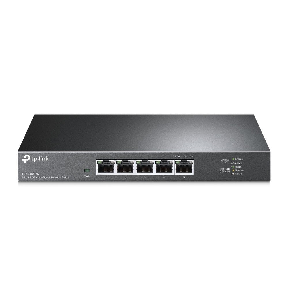 TP-LINK TL-SG105-M2 5PORT 100/1000/2500 YÖNETİLEMEZ SWITCH