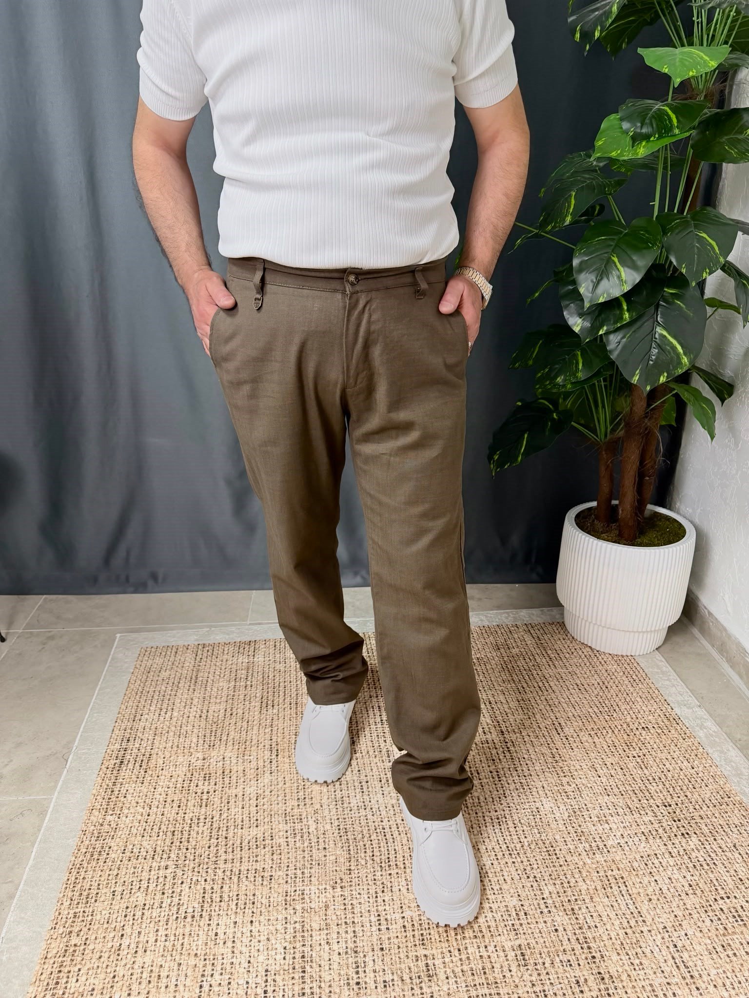 BELİ LASTİKLİ BAGGY PANTOLON