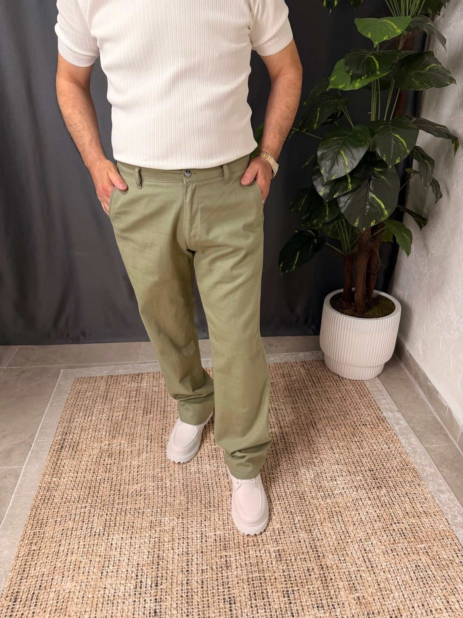 BELİ LASTİKLİ BAGGY PANTOLON