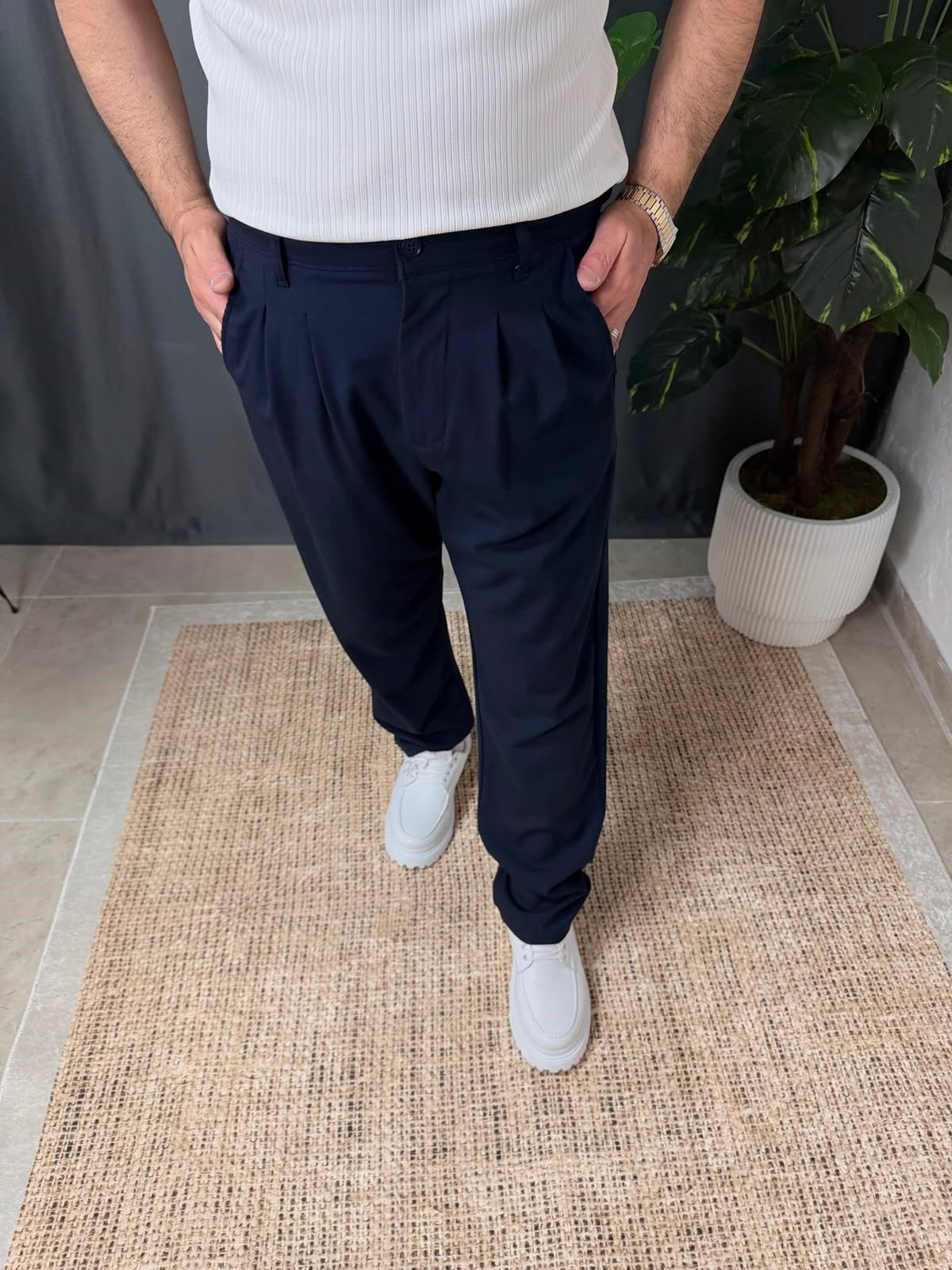 ÇİFT PİLELİ BAGGY PANTOLON