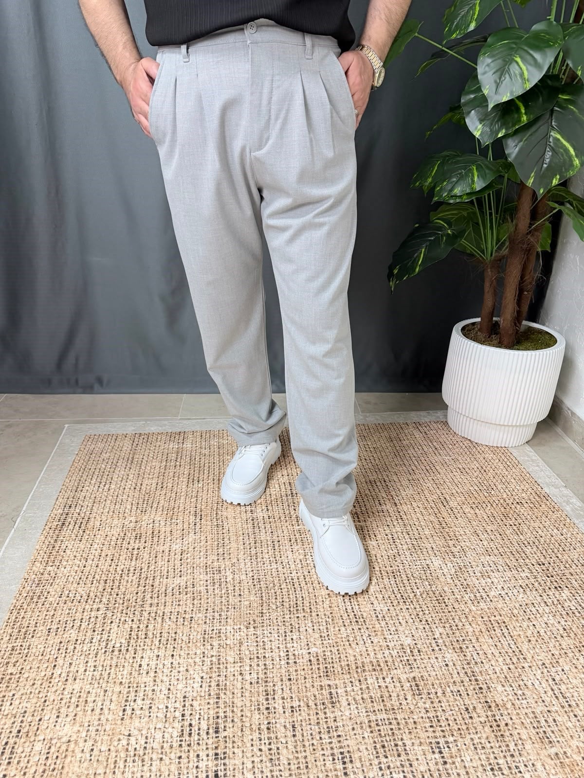 ÇİFT PİLELİ BAGGY PANTOLON