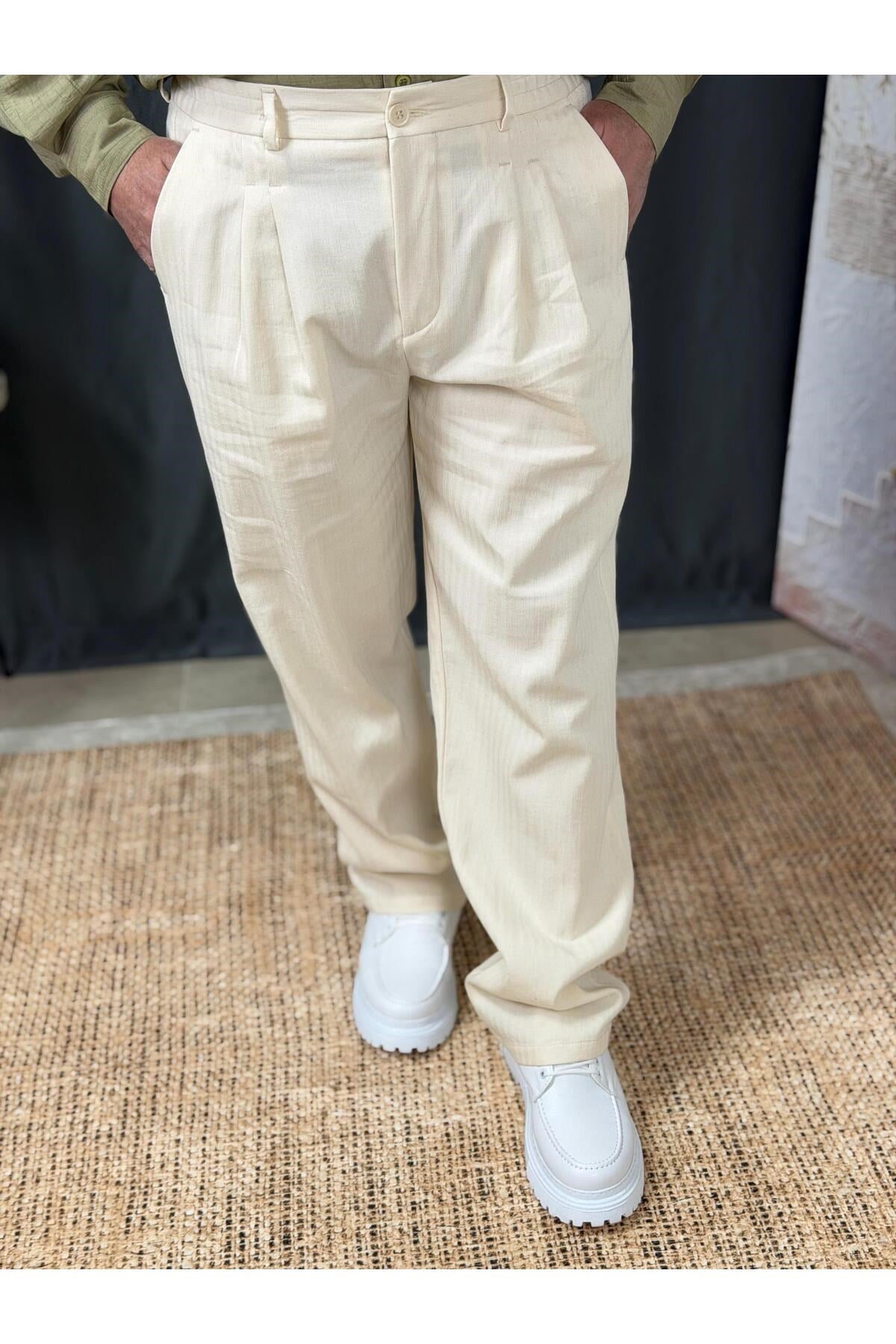 KETEN BAGGY PANTOLON