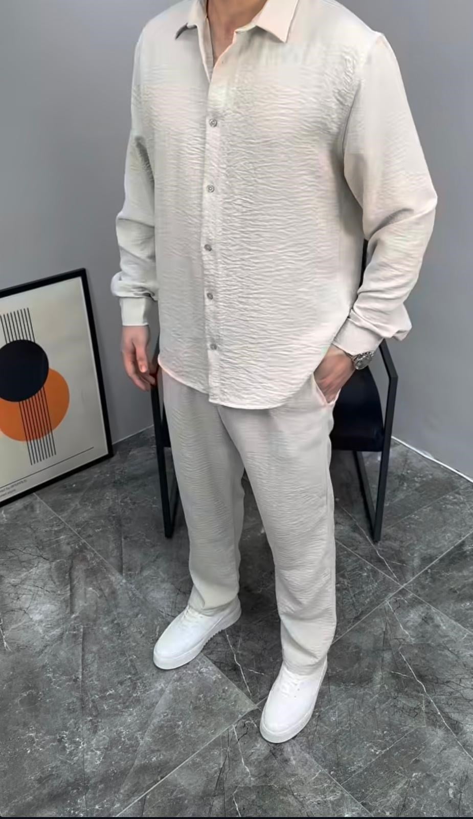 KETEN GÖMLEK , JOGGER TAKIM (TAŞ)