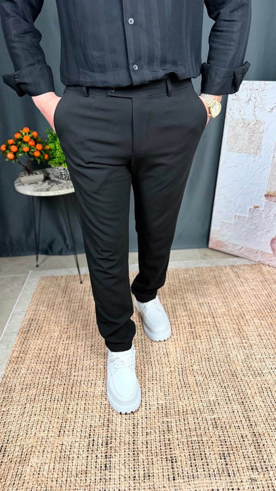 KLASİK KESİM KUMAŞ PANTOLON