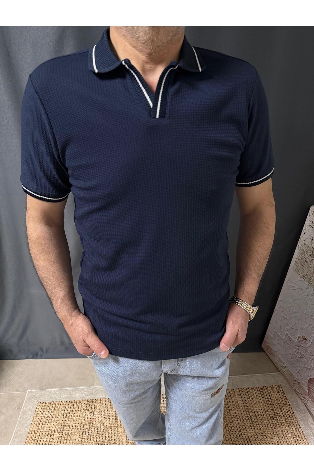 POLO YAKA FİTİLLİ TİŞÖRT