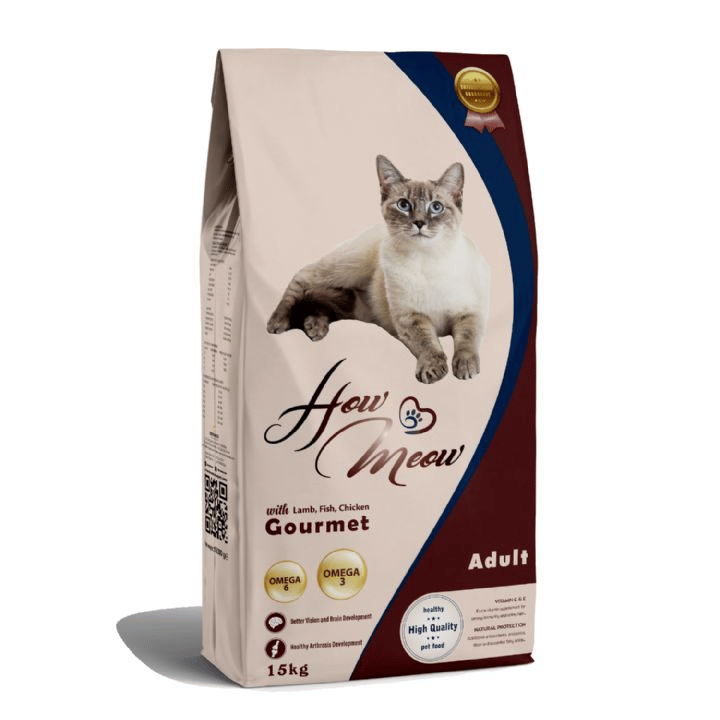 How Meow Gurme 15 kg Yetişkin Kedi Maması