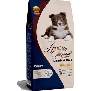 How Meow Kuzulu ve Pirinçli 15 kg Yavru Köpek Maması