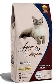 How Meow Somonlu 15 kg Kısırlaştırılmış Yetişkin Kedi Maması