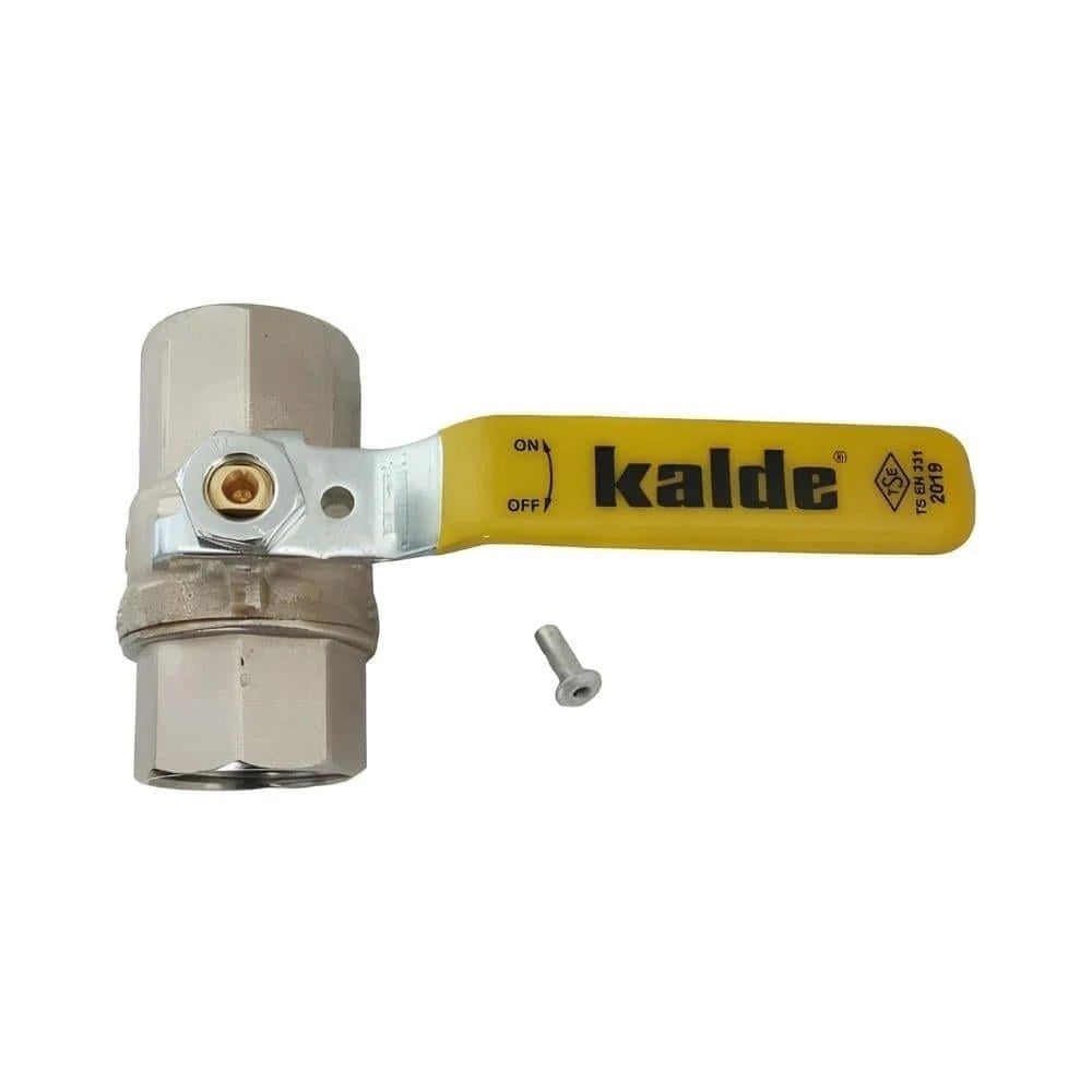 Kalde 1'' Küresel Kilitli Doğalgaz Vanası TS-EN331-DN25