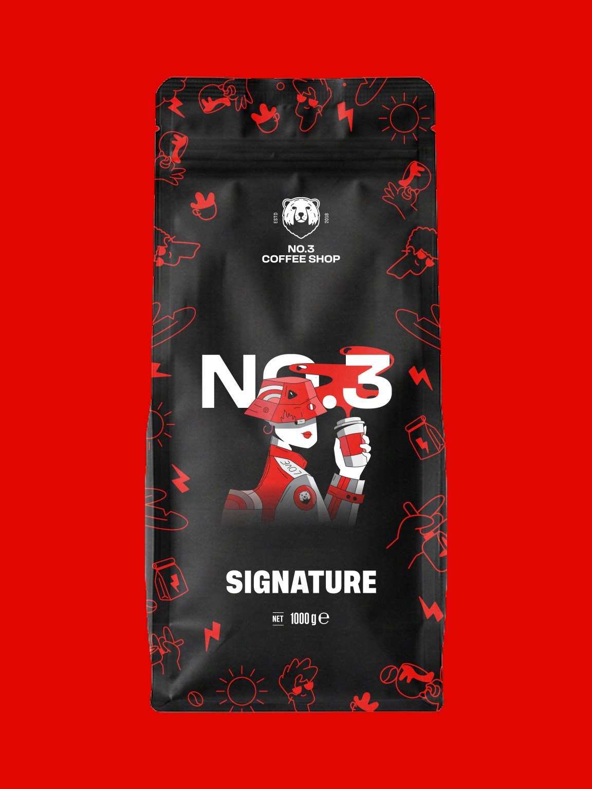 No.3 ® Signature 1000g