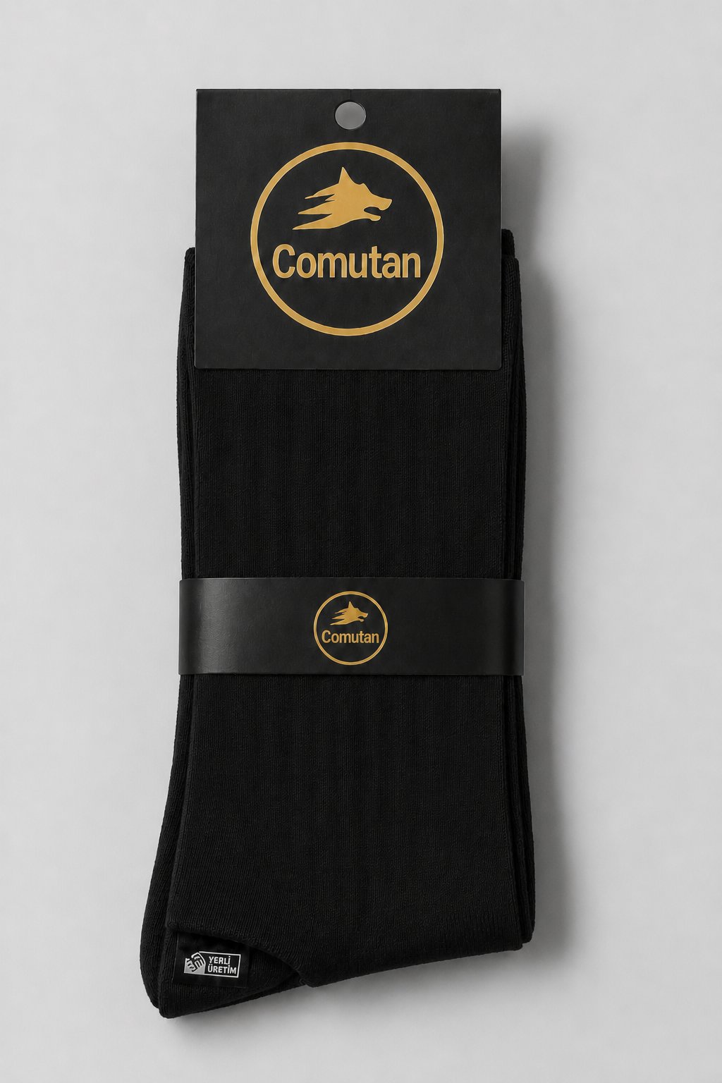 Comutan Siyah Soket Çorap