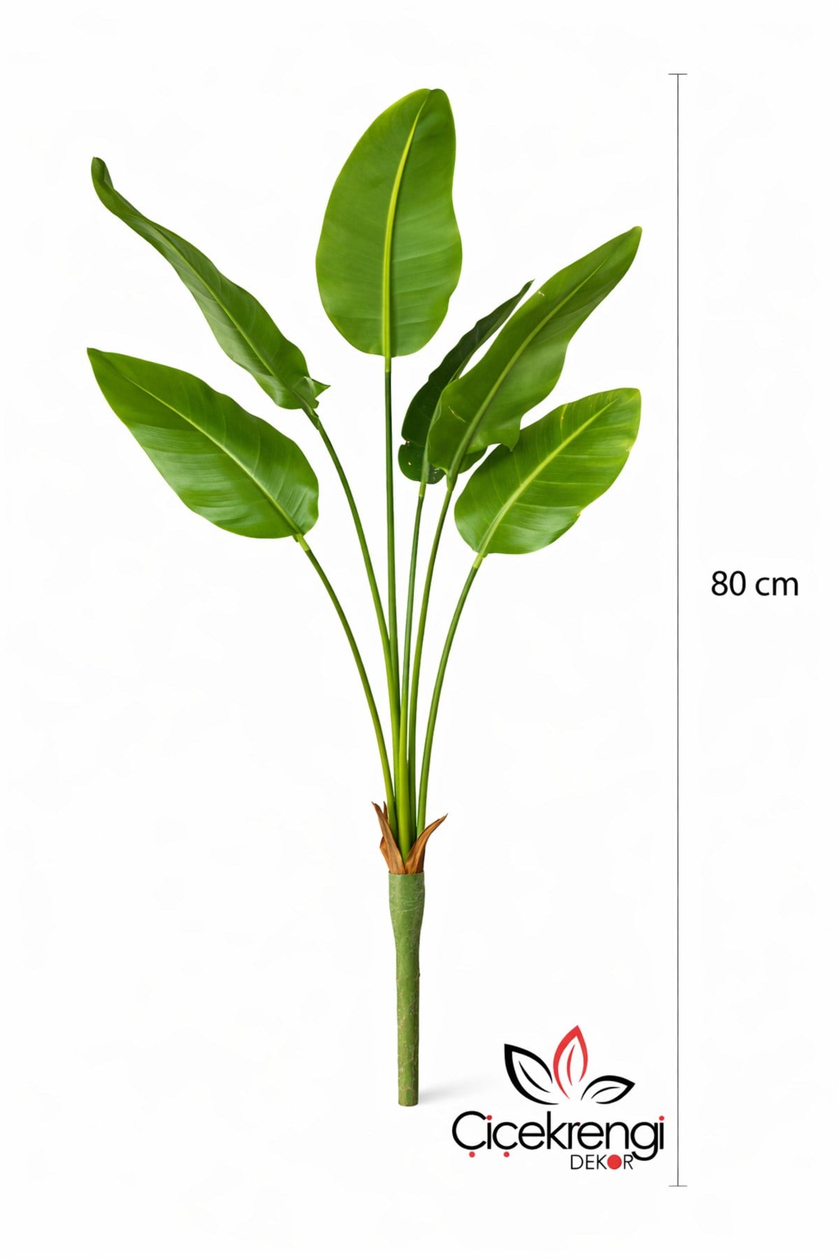 Premium Yapay Starliçe Dal 80 cm – Gerçekçi Yeşil Dekoratif Yapay Bitki